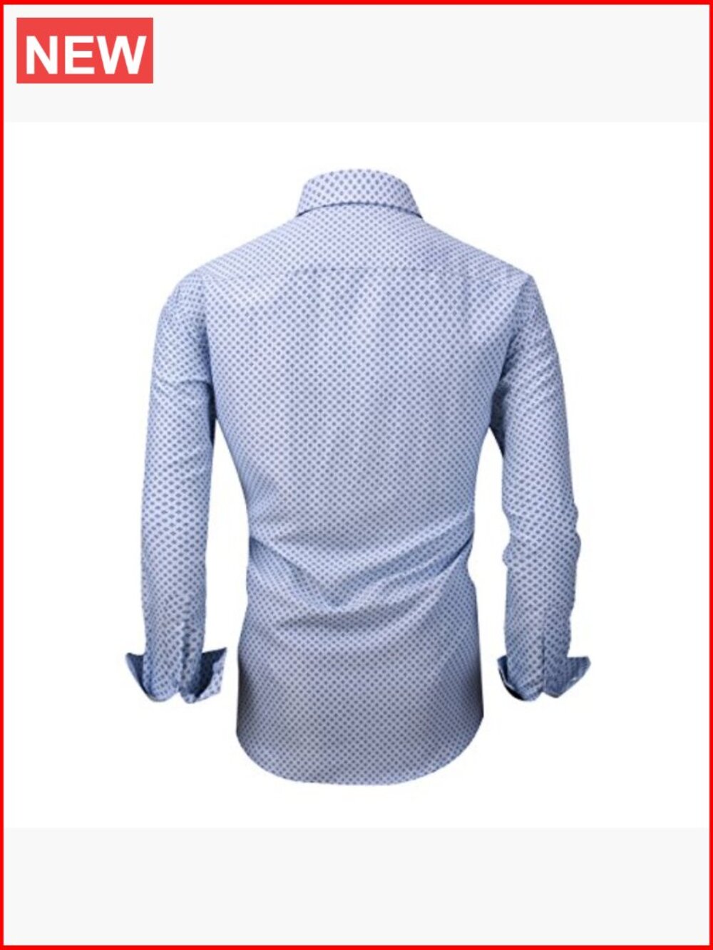 Long Sleeve Printed Button Down Shirt Regular Fit - Picture 3 of 7
